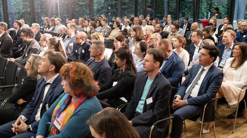 Publikum einer Talkrunde