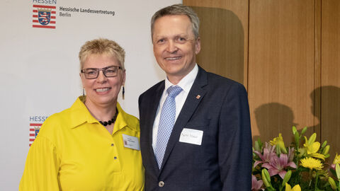 Martin Rößler und Prof. Dr. Erdmuthe Meyer zu Bexten
